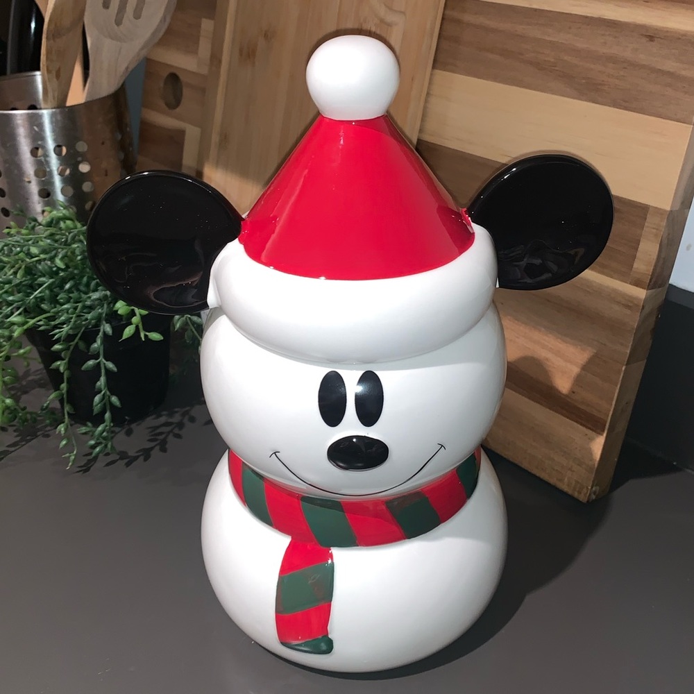Disney Mickey Mouse Snowman Canister